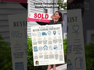 Buyer Closing Checklist, Real Estate Home Buyer's Checklist Template