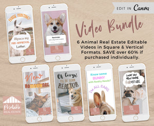 Real Estate Animal Marketing Video Templates Bundle 6