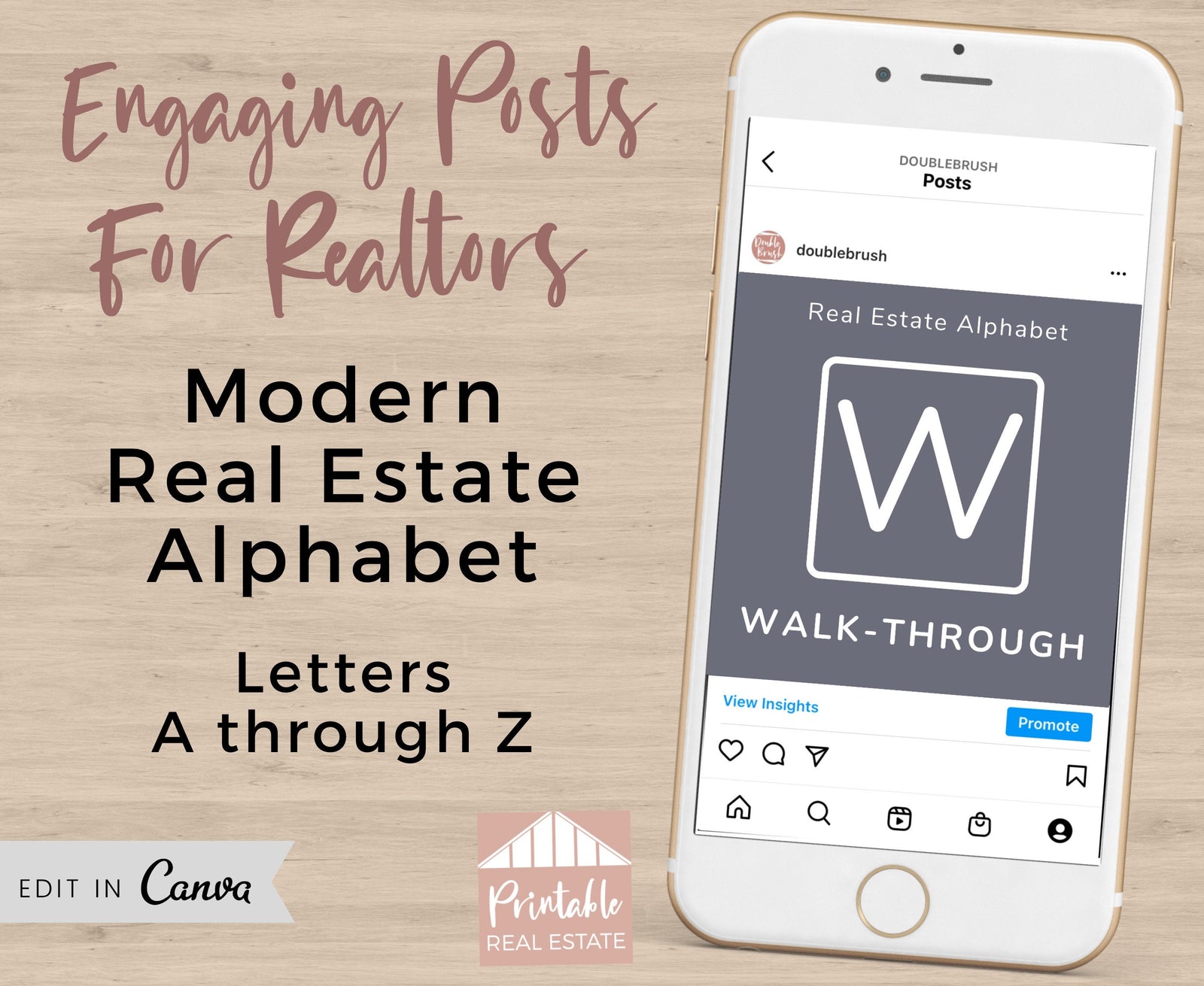Social Media Real Estate Templates, Real Estate Terms Instagram, Facebook, Stories, Real Estate Definition Alphabet Realtor Template IGP012